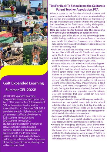 August Newsletter page 2