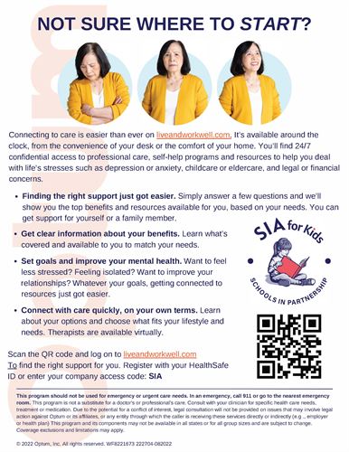 Optum Employee Assistance Flyer 