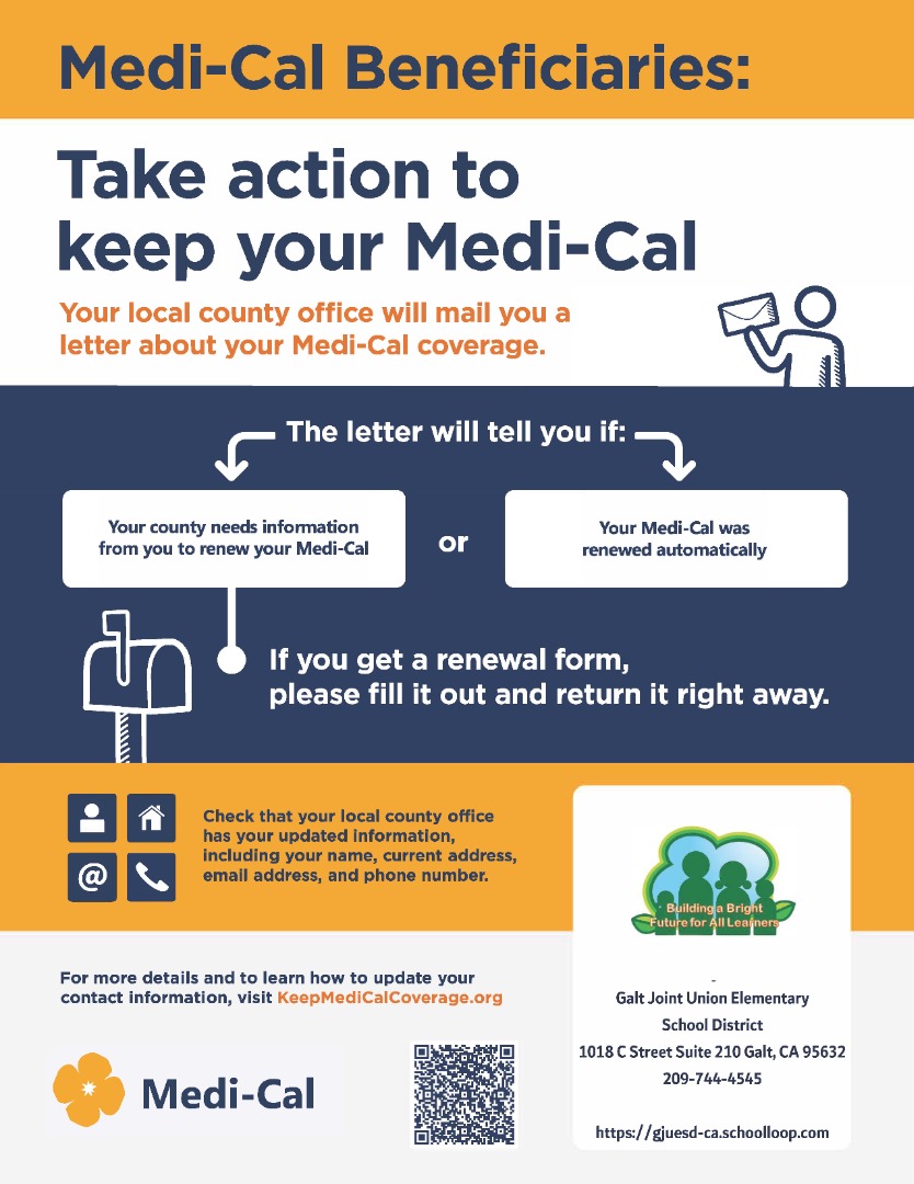 Medi-Cal Flyer - Take Action - English
